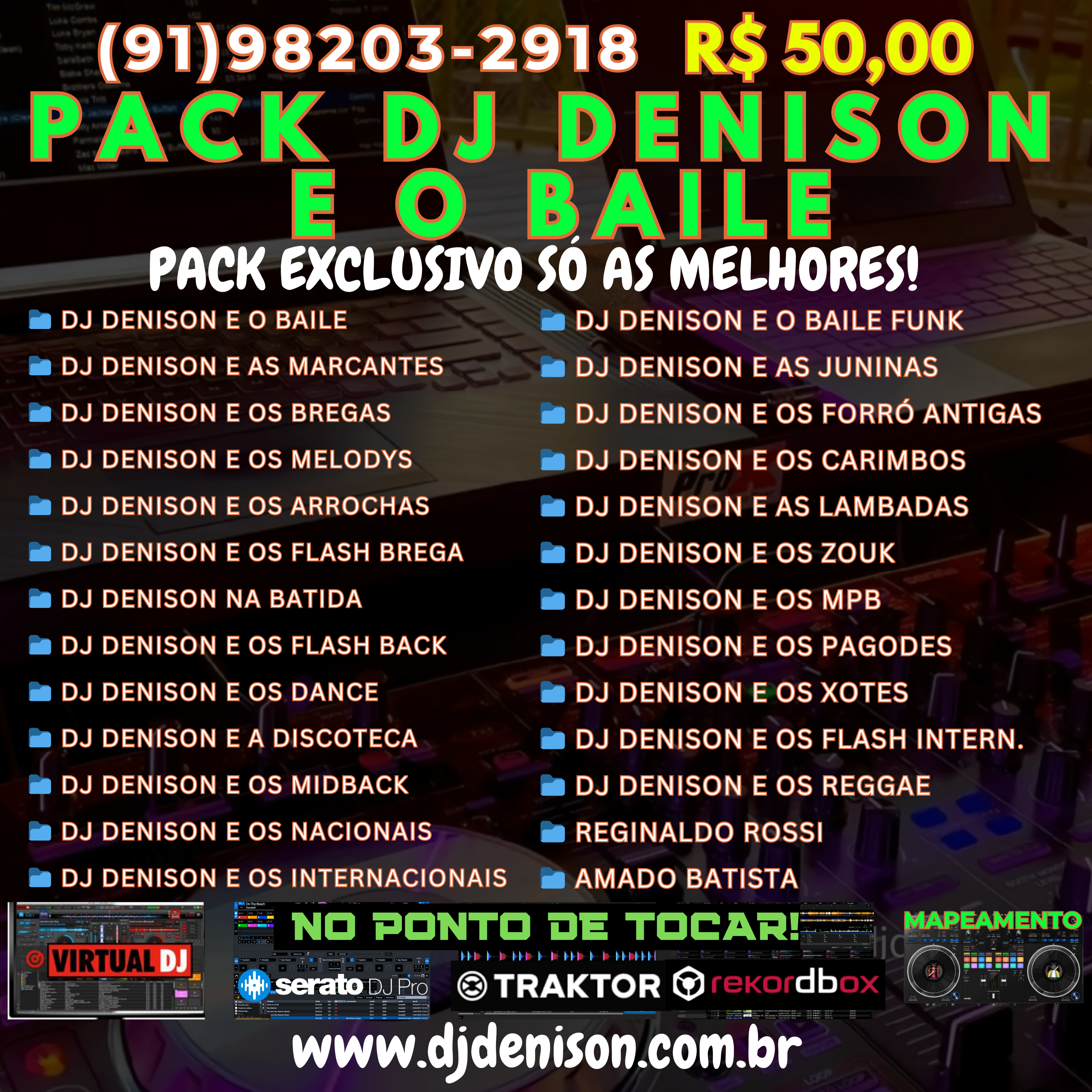 Imagem de PACK DJ DENISON E O BAILE