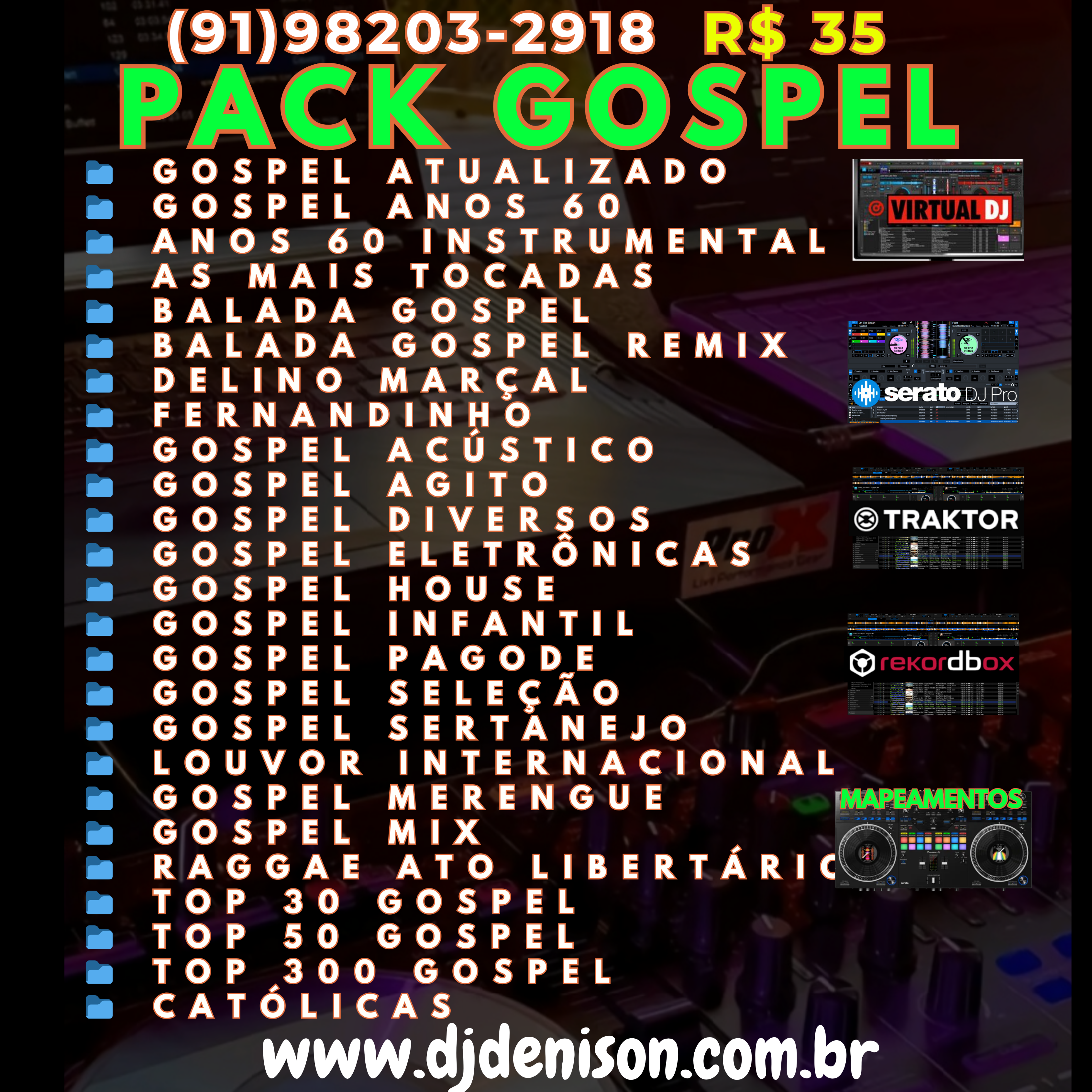 Imagem de PACK GOSPEL