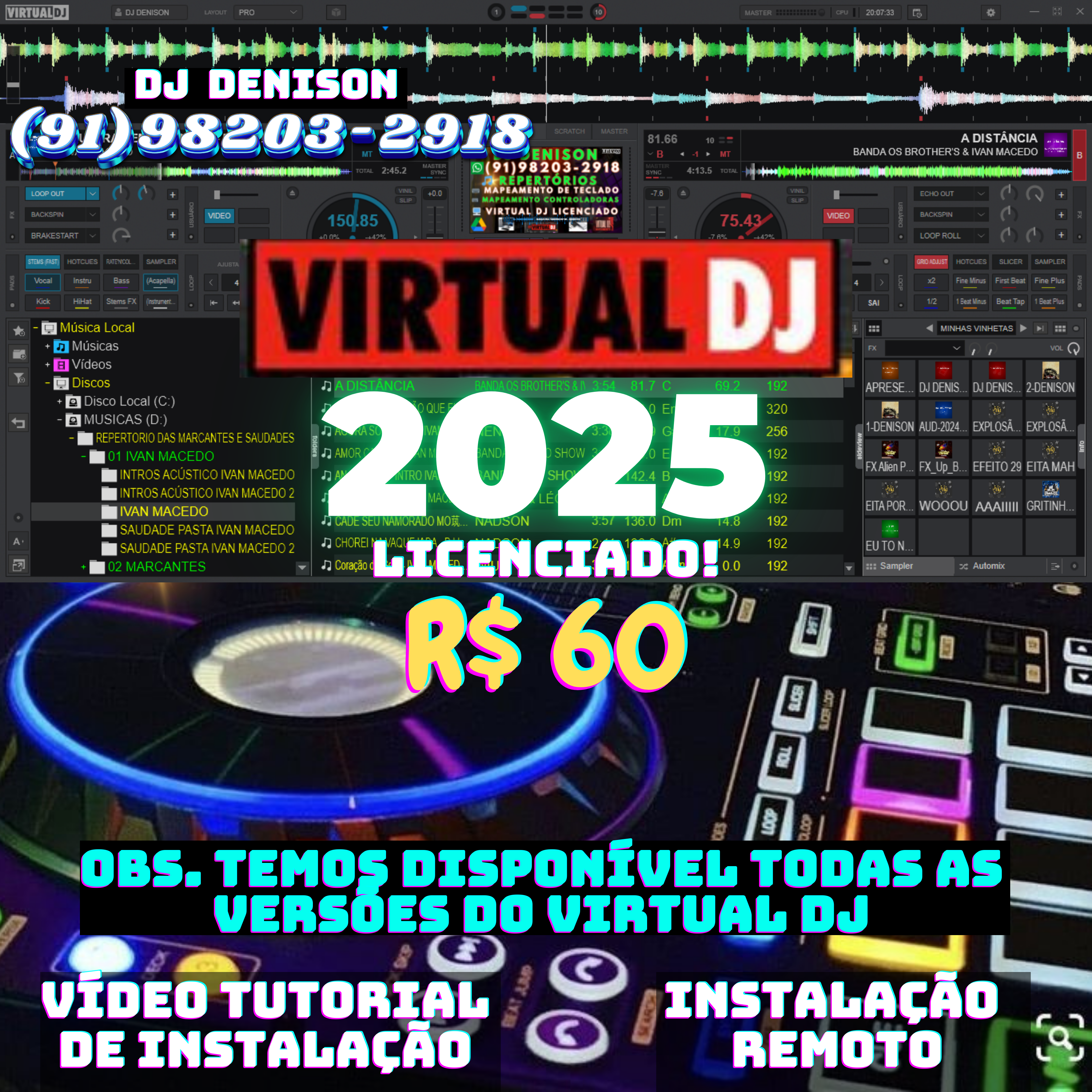 Imagem de VIRTUAL DJ PRO INFINITY 2025
