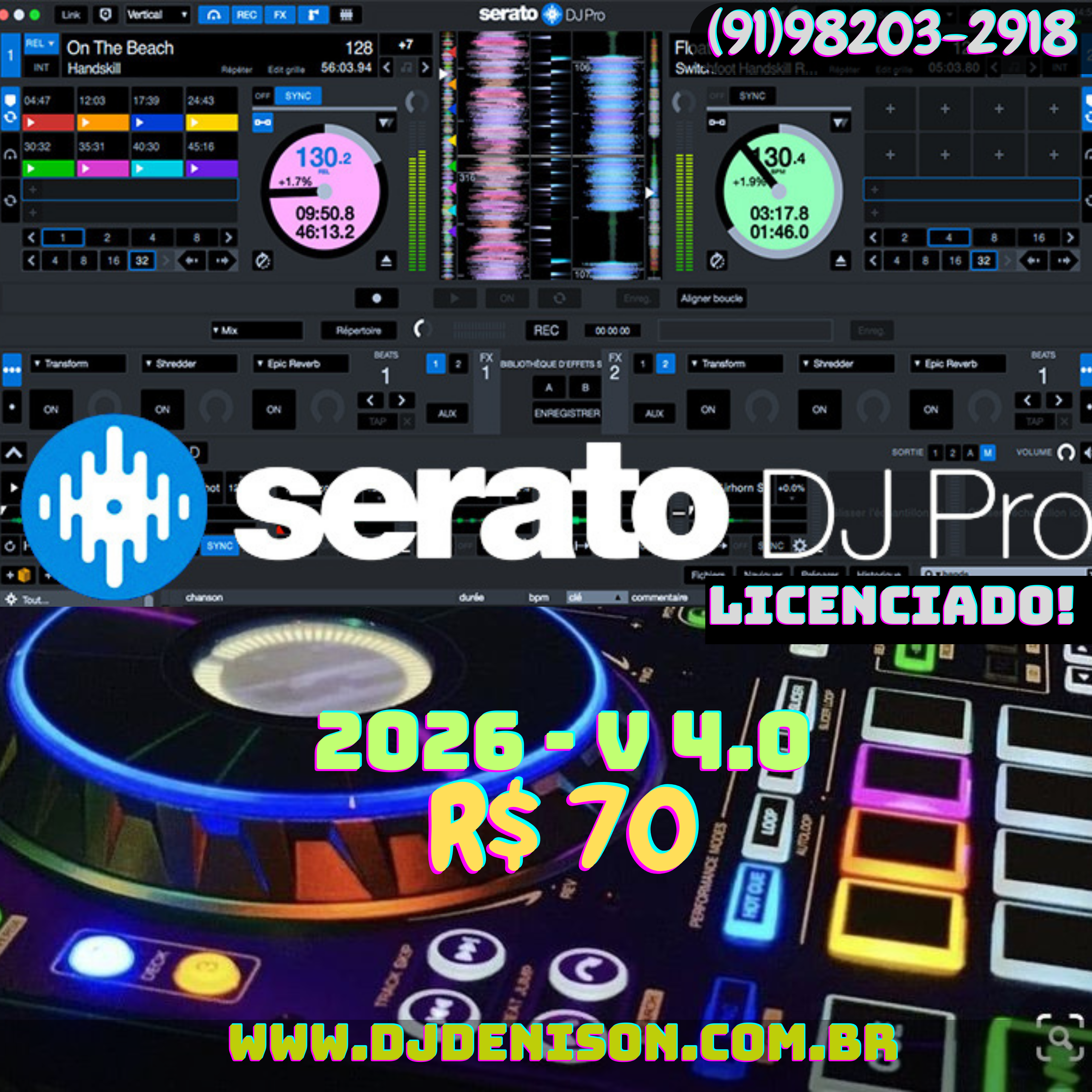 Imagem de SERATO DJ PRO 2026 V 4.0