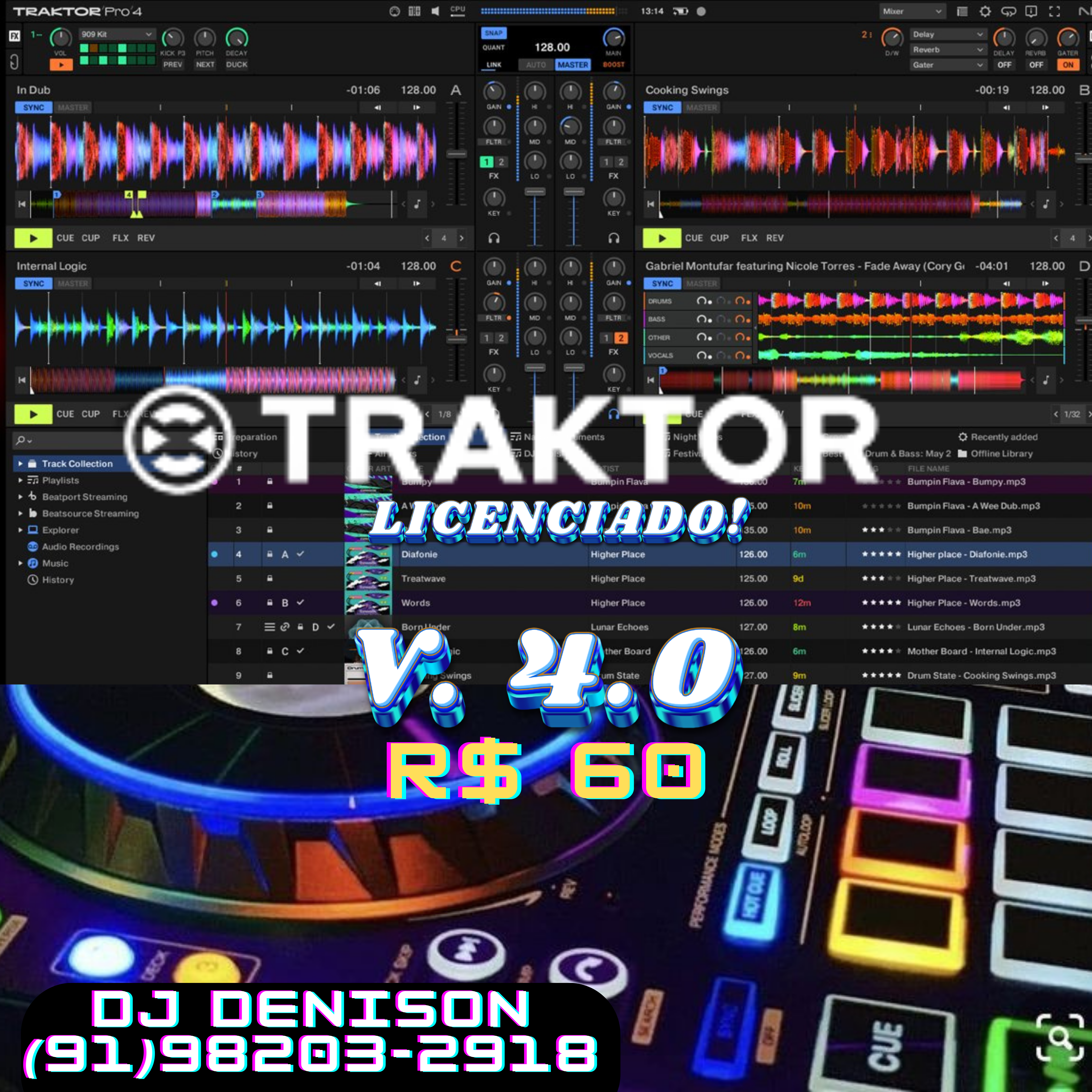 Imagem de TRAKTOR DJ PRO v4.0