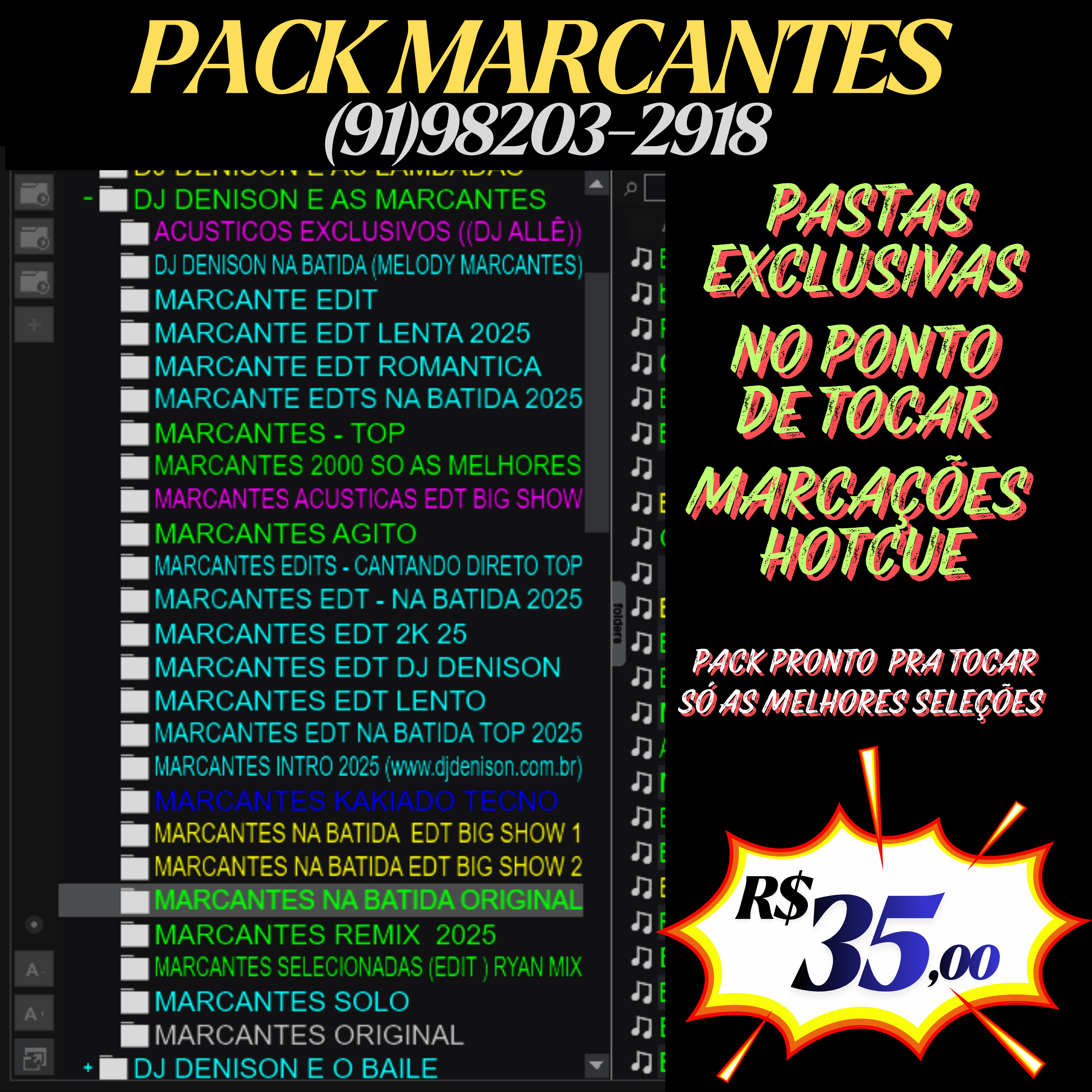 Imagem de DJ DENISON E AS MARCANTES 