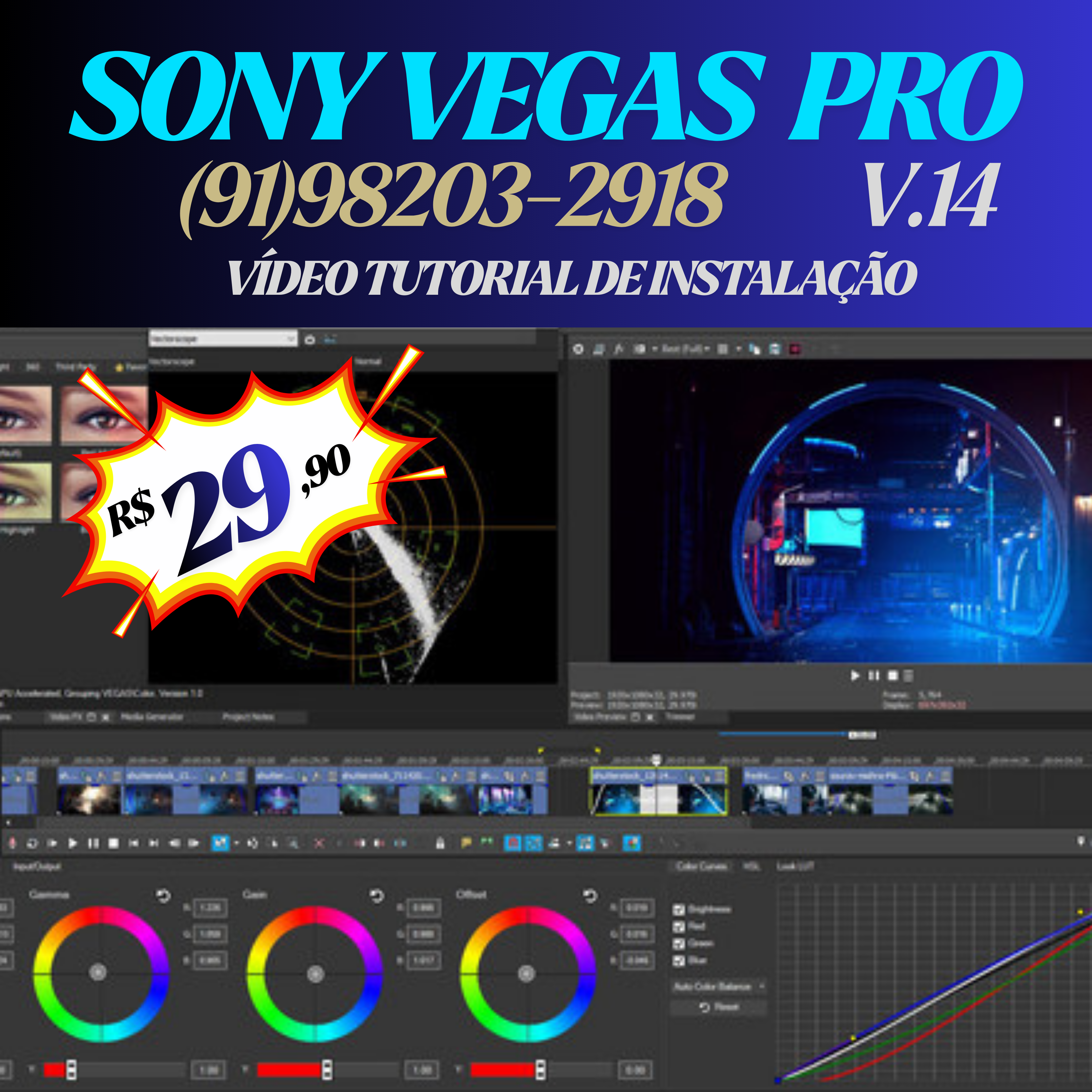 Imagem de SONY VEGAS PRO v.14