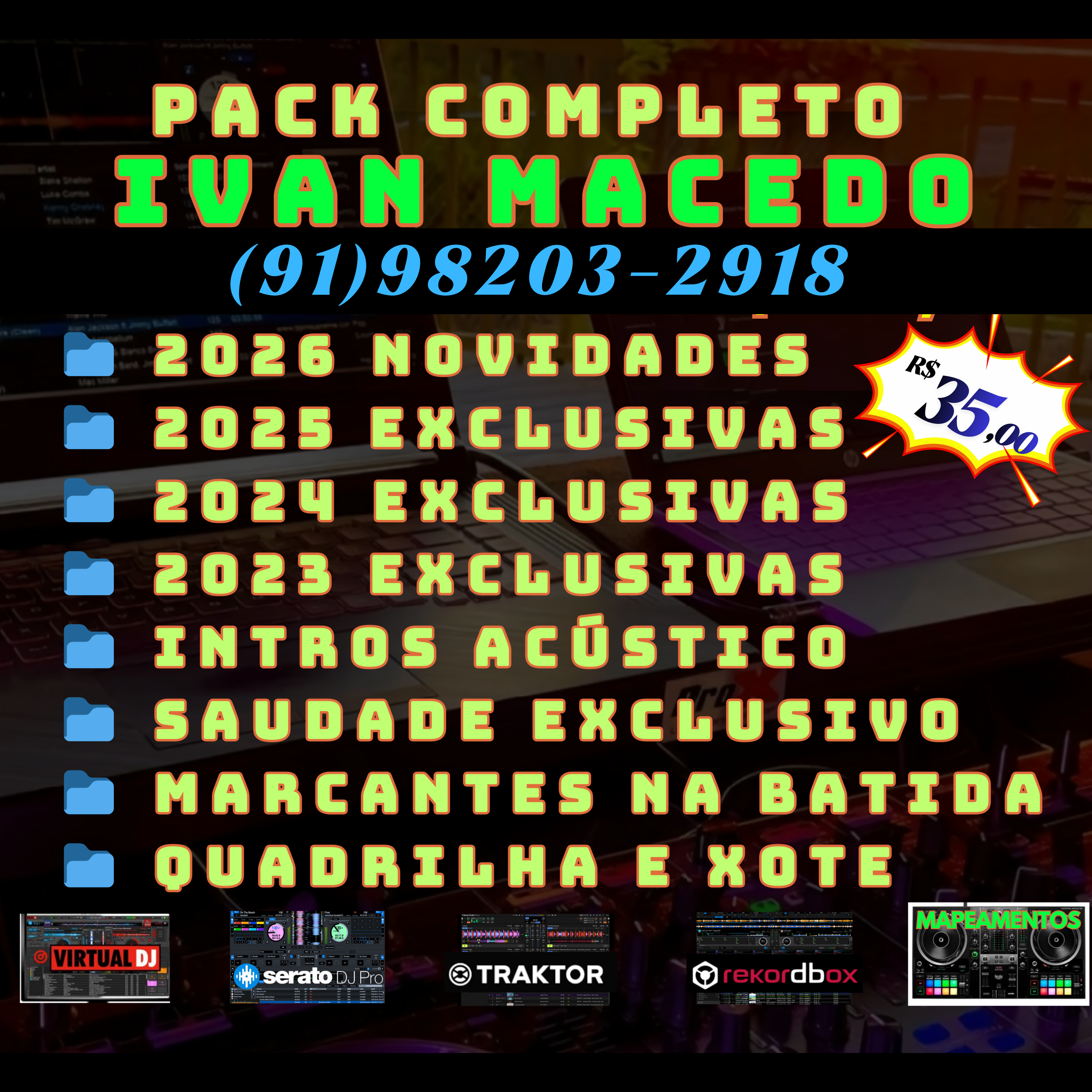 Imagem de PACK IVAN MACEDO 