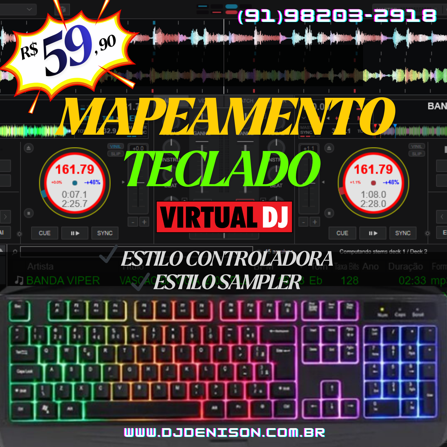 Imagem de MAPEAMENTO DE TECLADO ESTILO CONTROLADORA 