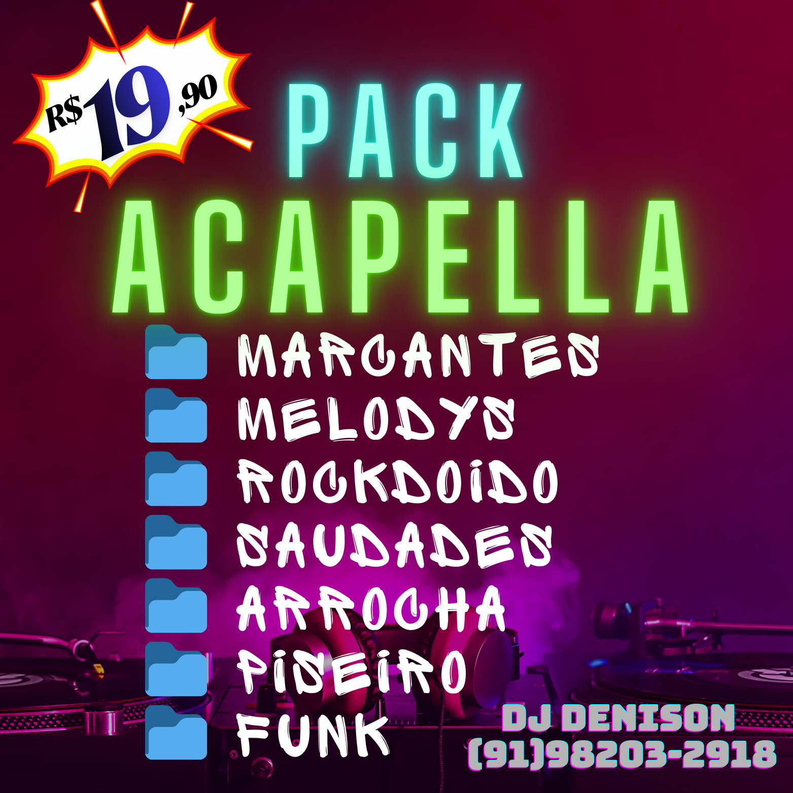 Imagem de PACK ACAPELLA 