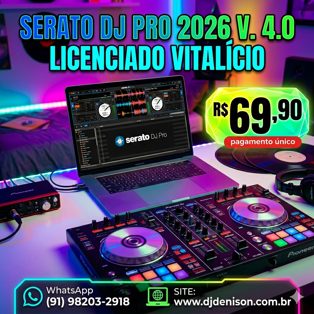 Imagem de SERATO DJ PRO 2026 V 4.0