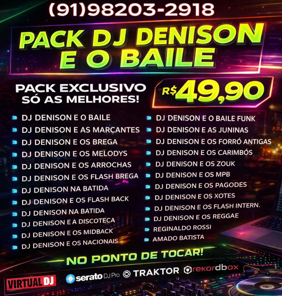 Imagem de PACK DJ DENISON E O BAILE
