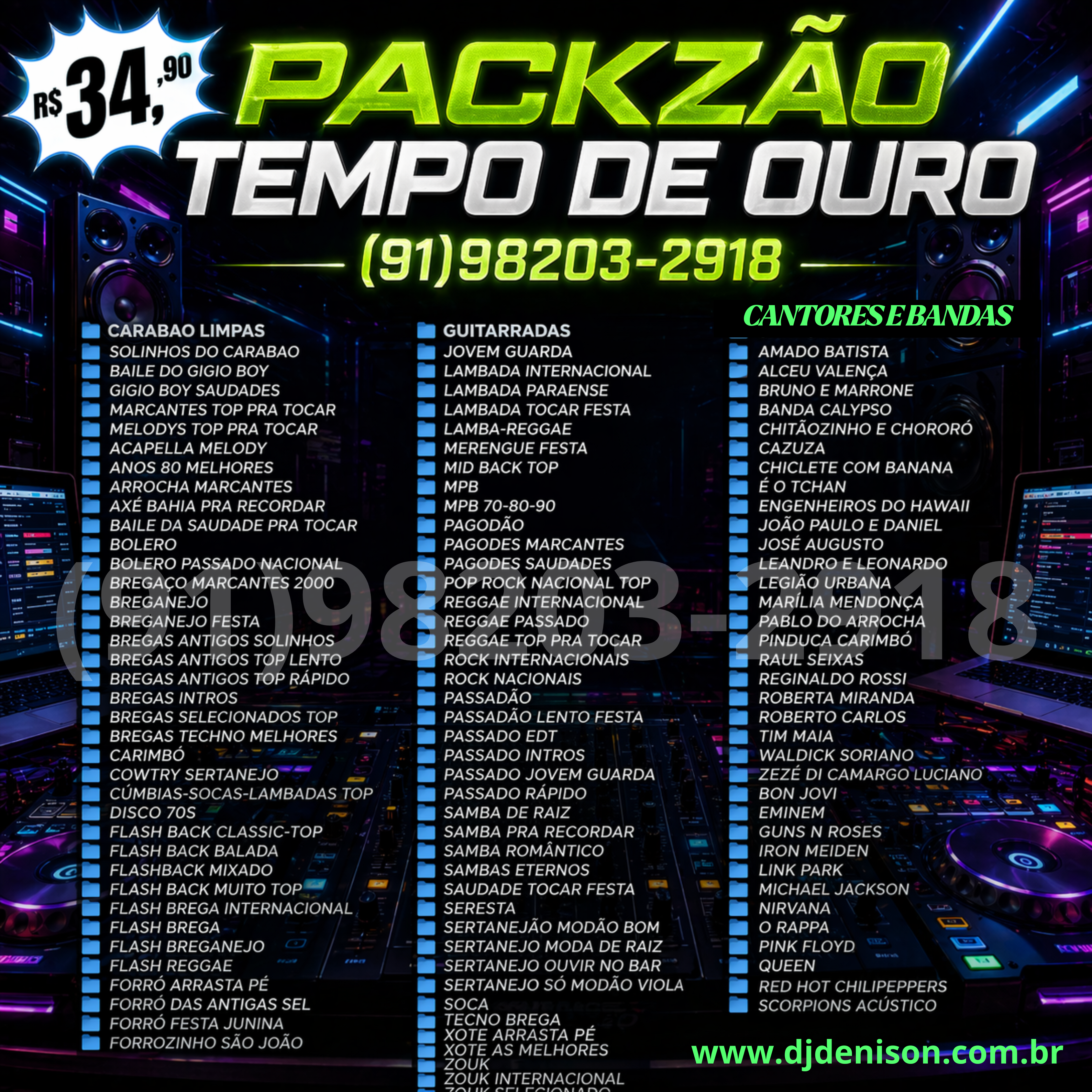 Imagem de PACKZÃO TEMPO DE OURO