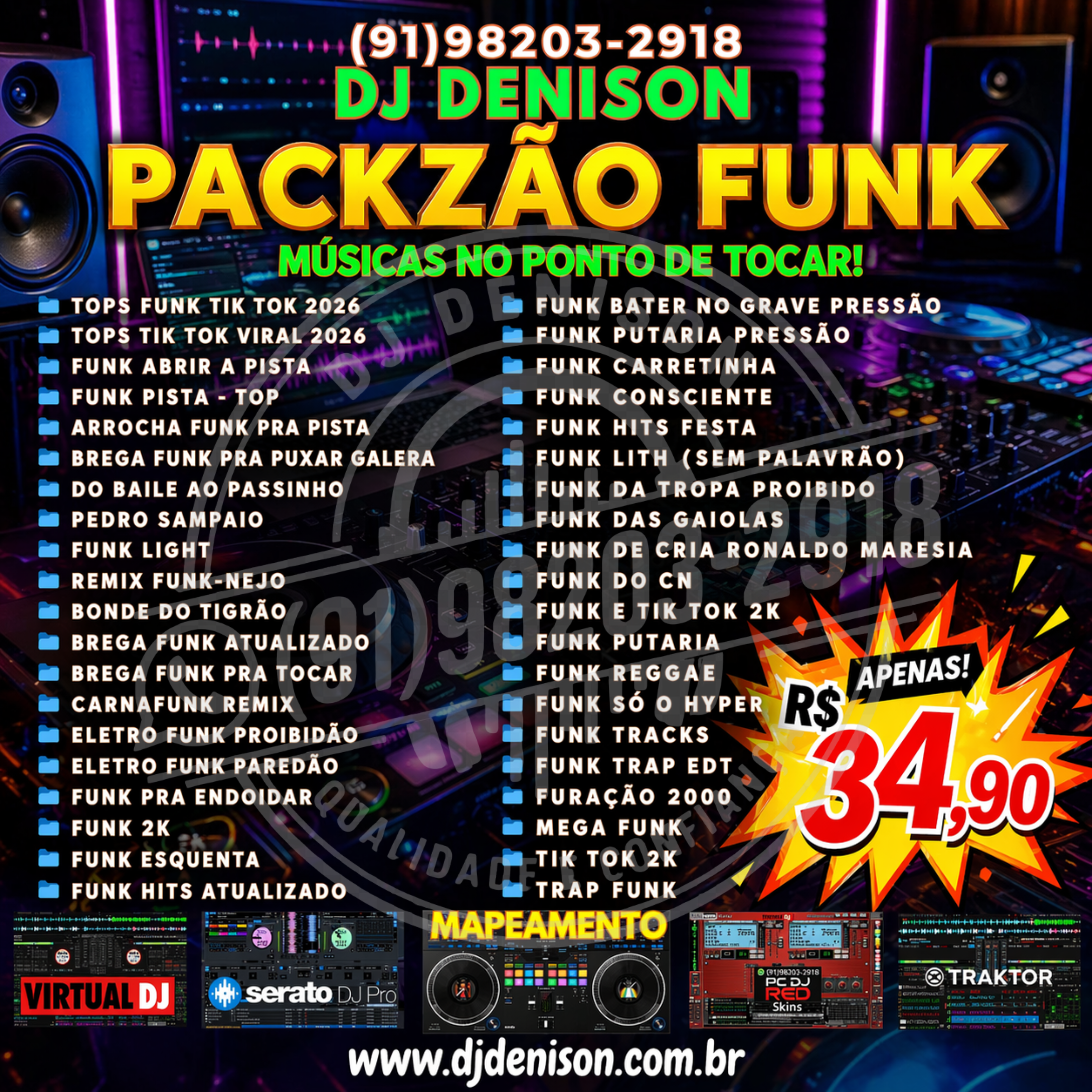 Imagem de PACKZÃO FUNK (EXCLUSIVO DJ DENISON)