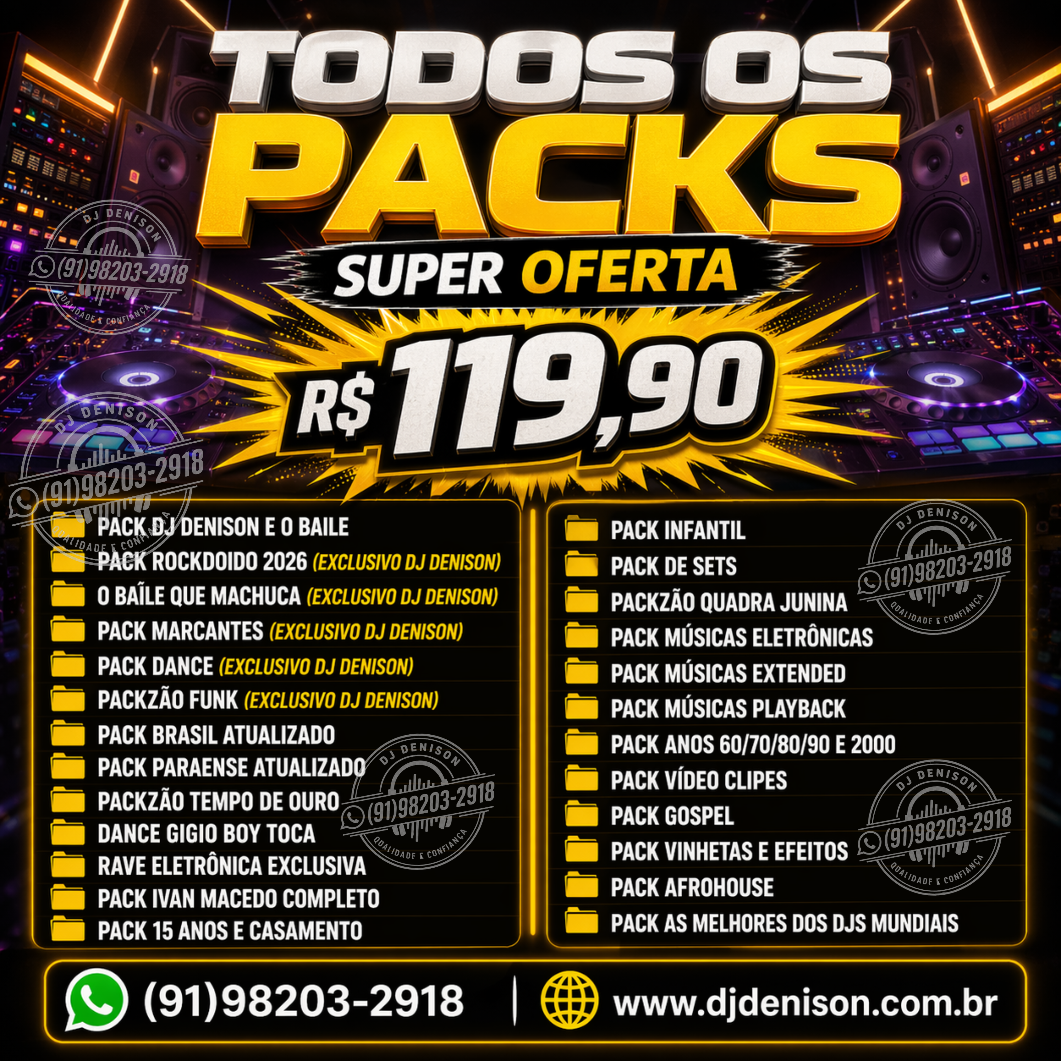 Imagem de TODOS OS PACKS (22 PACKS)