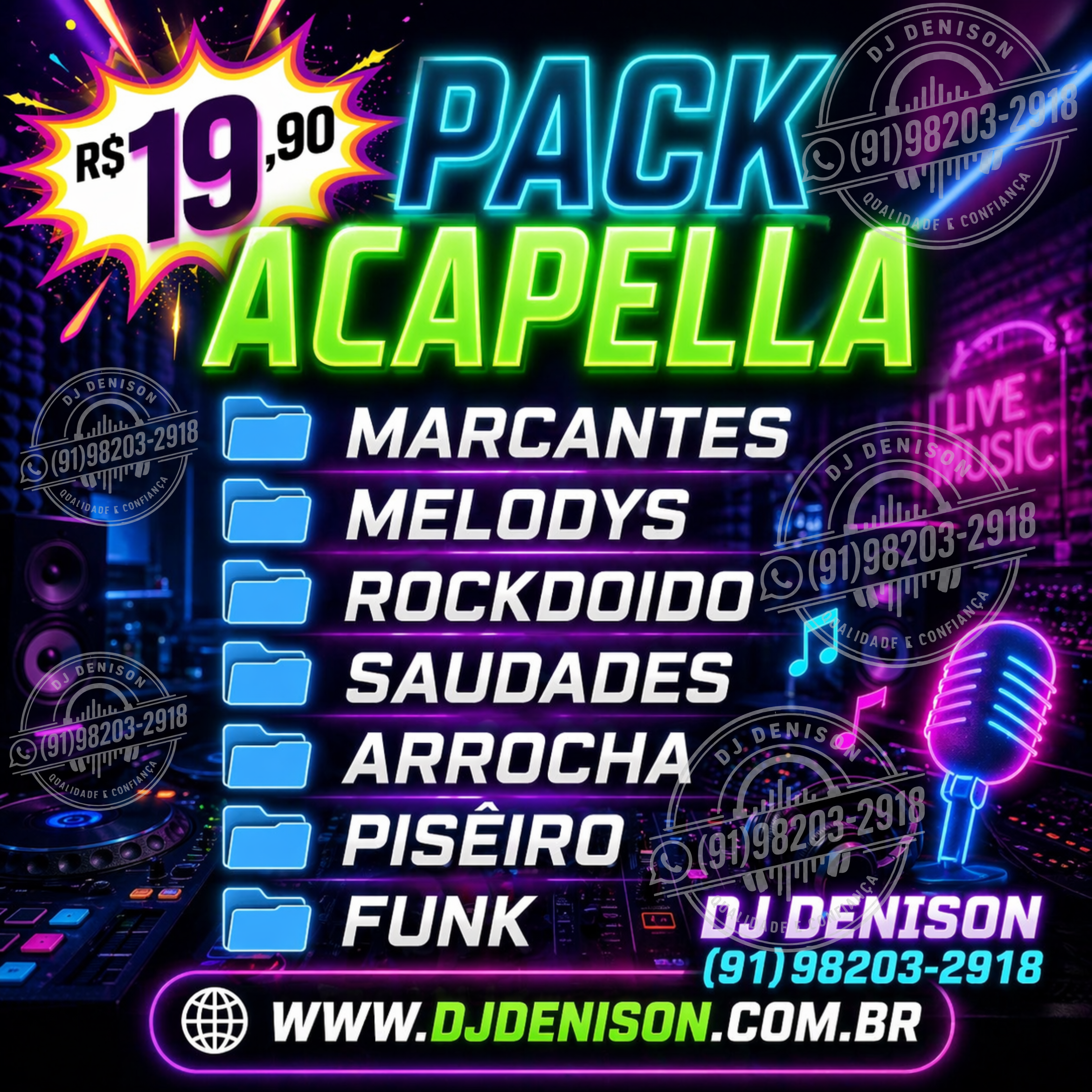 Imagem de PACK ACAPELLA 