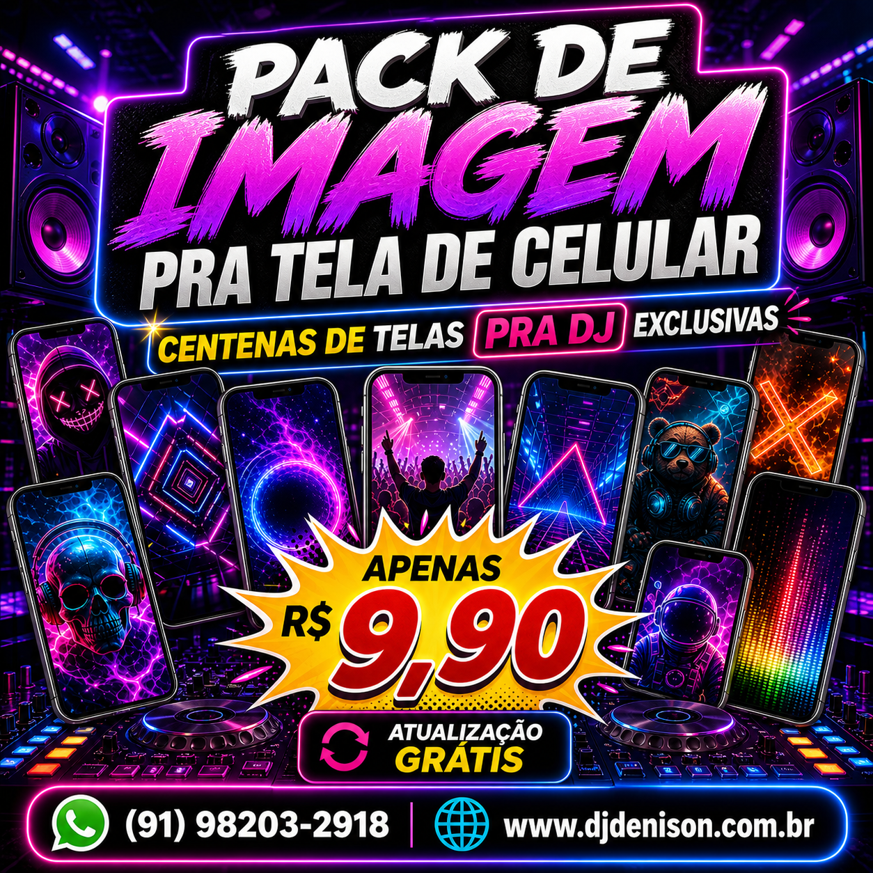 Imagem de PACK IMAGEM TELA DE CELULAR 