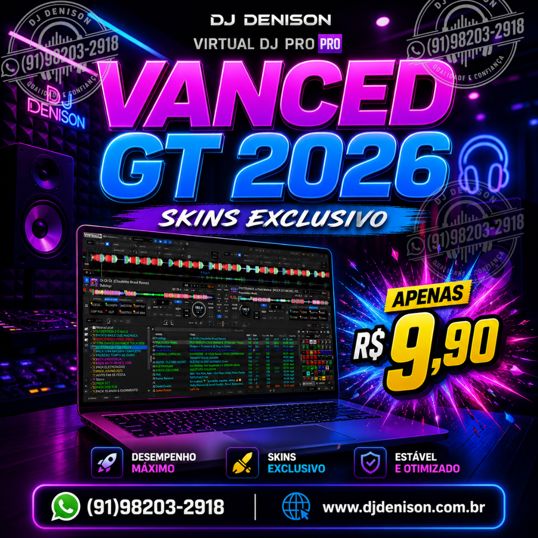 Imagem de SKINS VANCED GT 2026