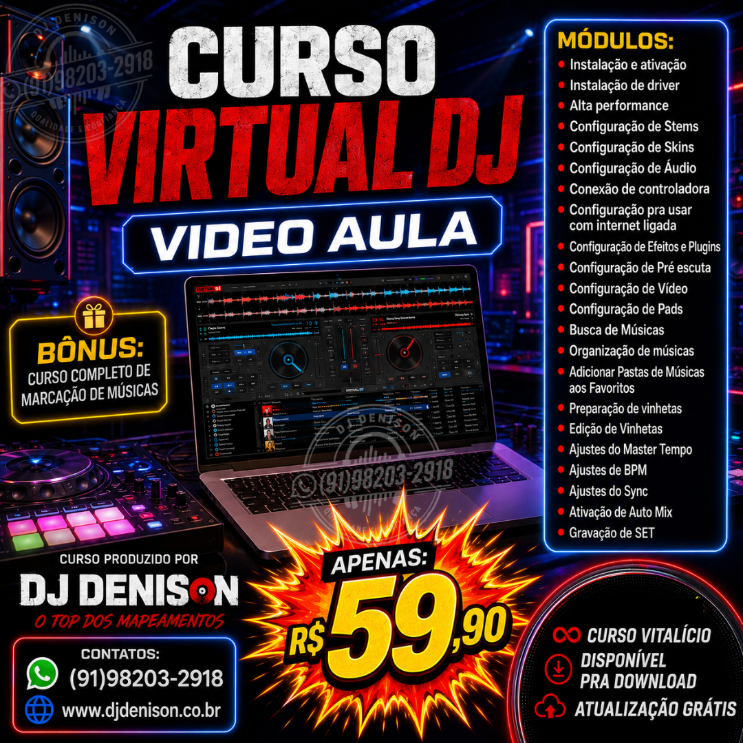 Imagem de CURSO VIRTUAL DJ 