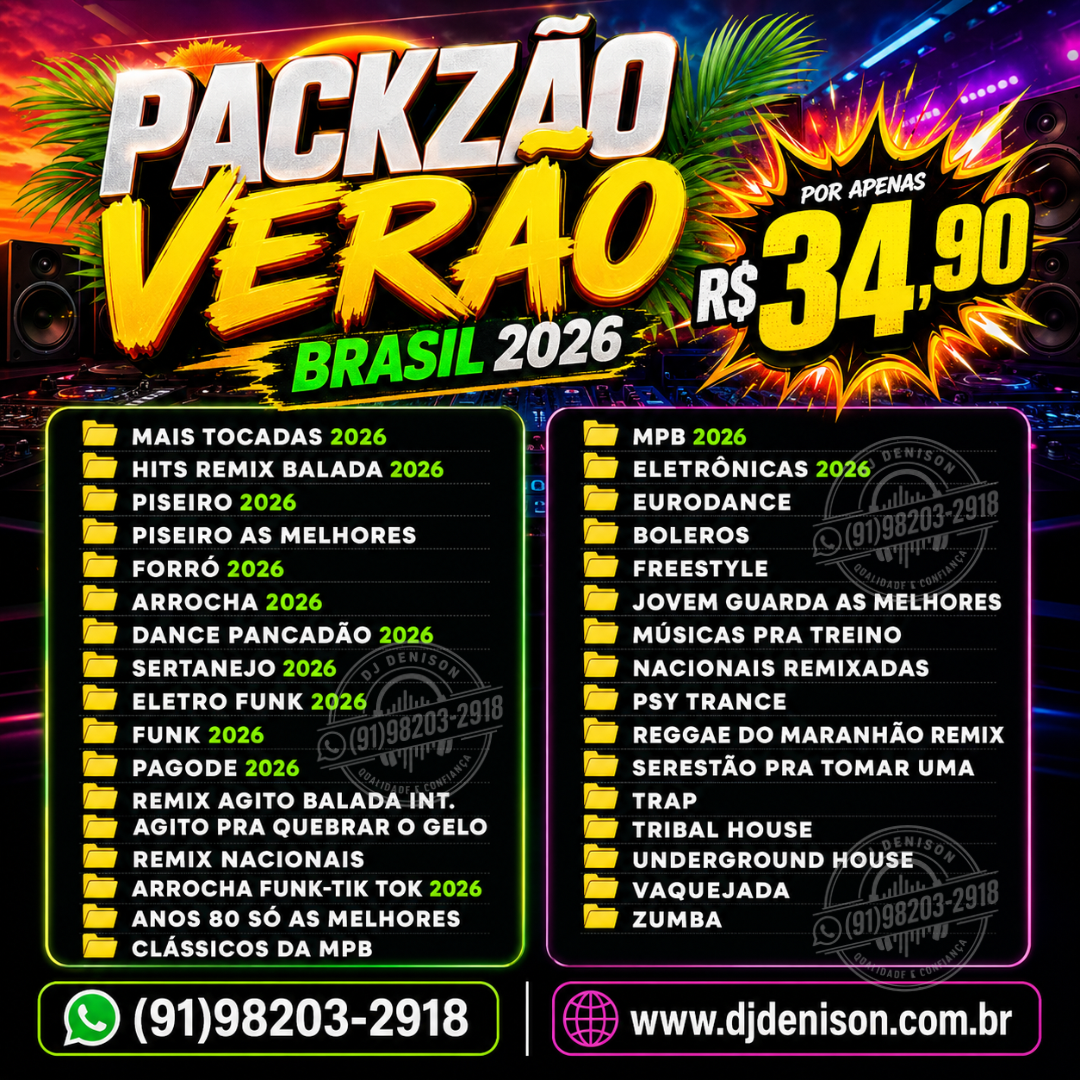 Imagem de PACKZÃO VERÃO BRASIL 2026