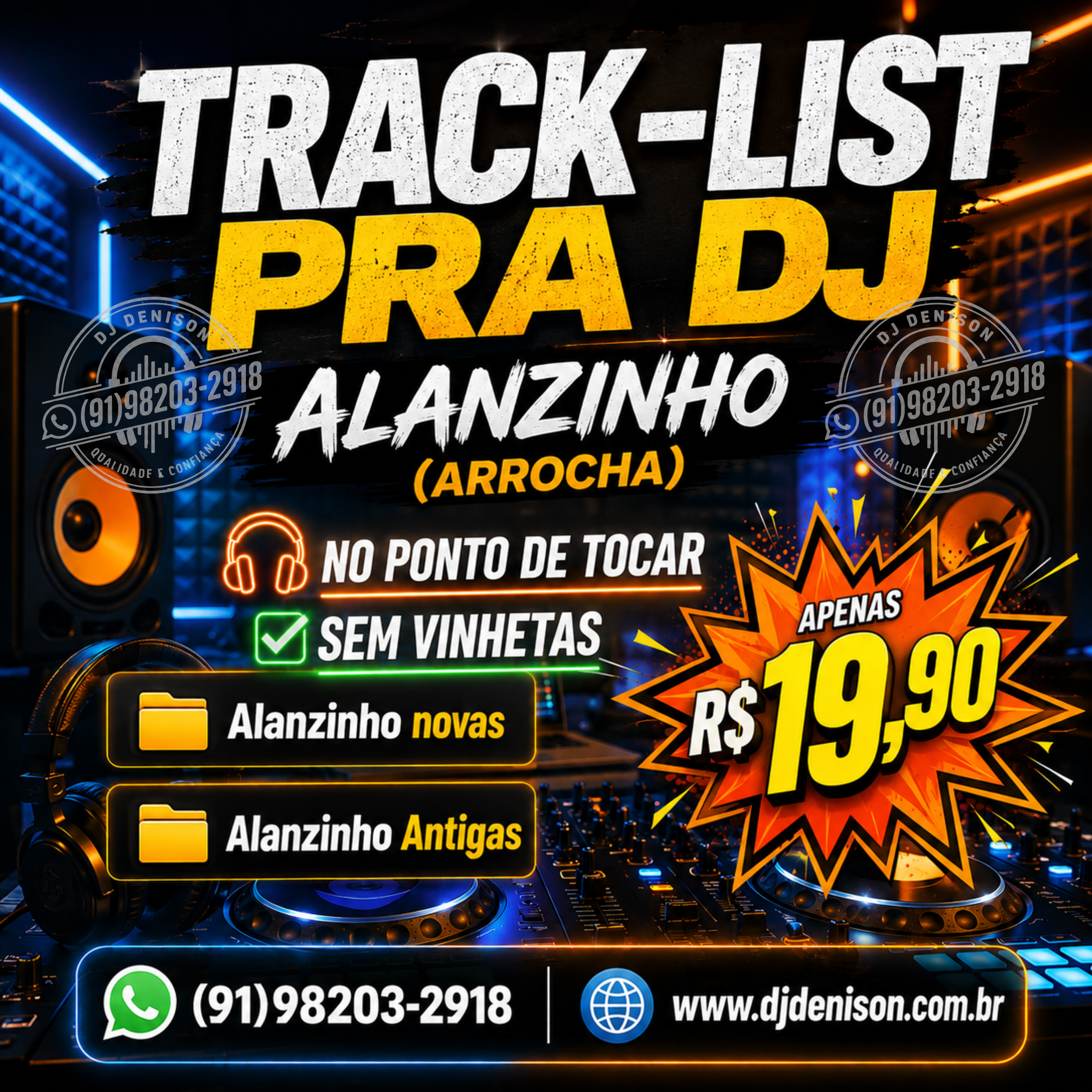 Imagem de TRACK-LIST ALANZINHO (ARROCHA)