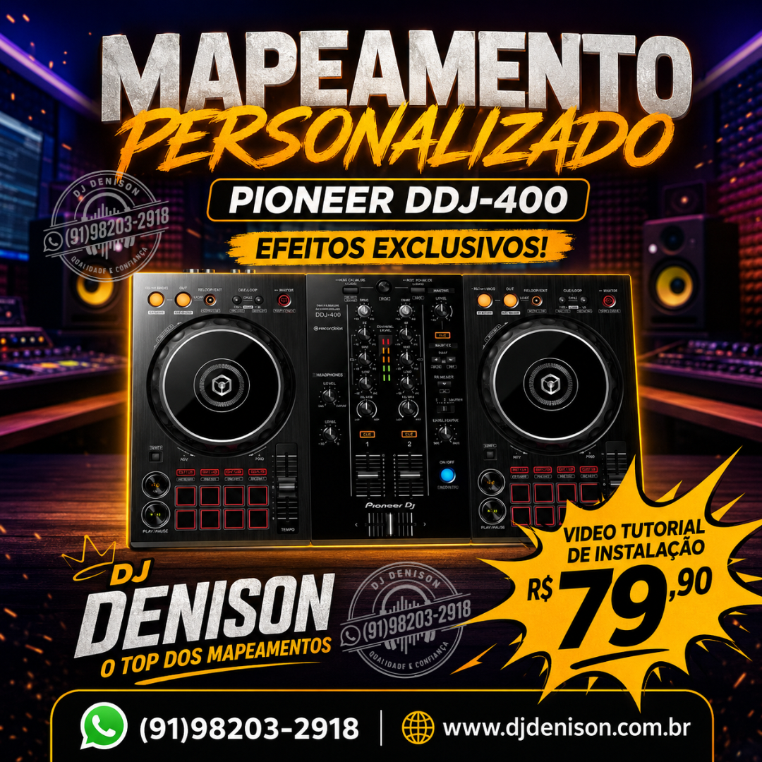 Imagem de MAPEAMENTO DDJ-400 (EXCLUSIVO)