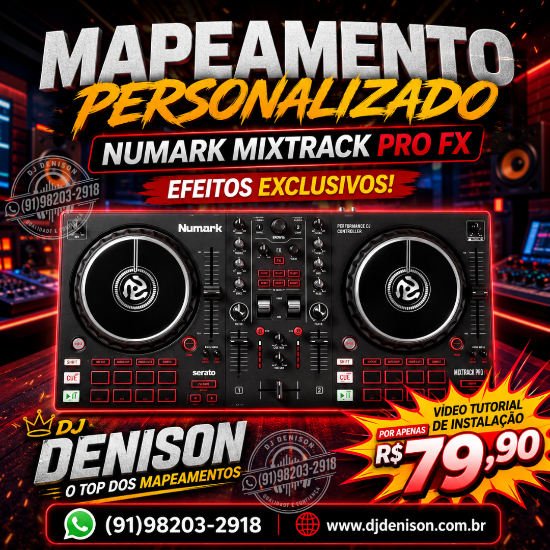 Imagem de MAPEAMENTO NUMARK MIXTRACK PRO FX