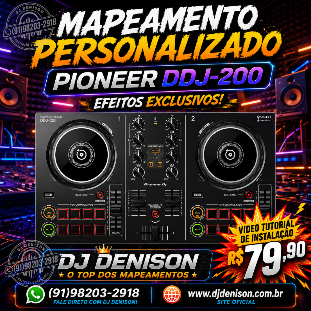 Imagem de MAPEAMENTO DDJ-200 (EXCLUSIVO)